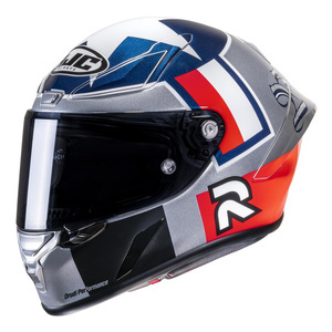 Kask integralny HJC RPHA 1 BEN SPIES SILVERSTAR SILVER srebrny niebieski czerwony biały czarny