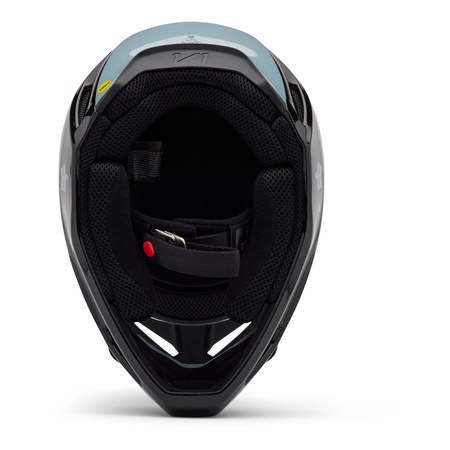 Kask cross FOX V1 TAUNT BLACK czarny