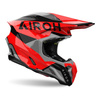 Kask cross AIROH TWIST 3 KING RED GLOSS czerwony szary czarny