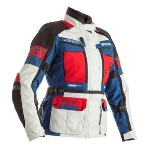 Kurtka tekstylna RST LADY PRO SERIES ADVENTURE X CE ICE/BLUE/RED czarny czerwony niebieski beżowy