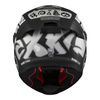 Kask integralny AXXIS FENIX ANGRY FACE B2 MATT czarny szary