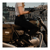 Trampki motocyklowe BROGER CALIFORNIA BLACK/WHITE czarny biały