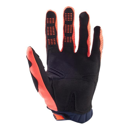 Rękawice cross FOX PAWTECTOR NAVY/ORANGE granatowy pomarańczowy