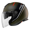 Kask otwarty SCHUBERTH M1 PRO ECE MERCURY GREEN zielony czerwony biały czarny