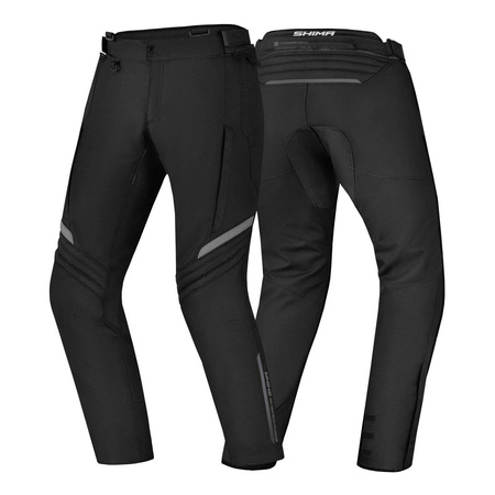 Spodnie tekstylne SHIMA RUSH MEN BLACK czarny
