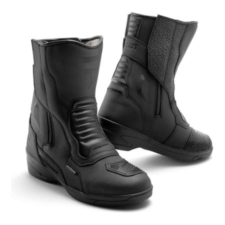 Buty turystyczne damskie REBELHORN SCOUT HIGH HEEL MATT BLACK czarny