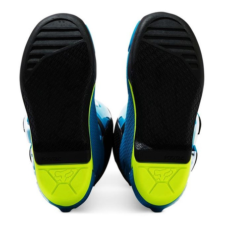 Buty cross dziecięce FOX JUNIOR COMP BLUE/YELLOW niebieski żółty