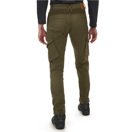 Jeansy motocyklowe VORG REVO GREEN zielony