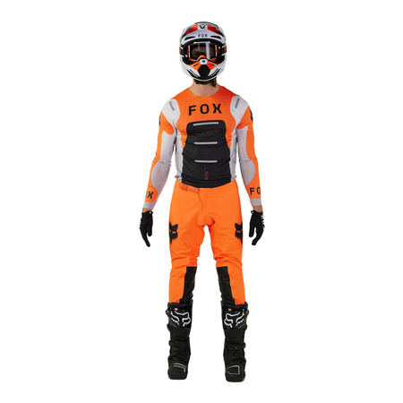 Bluza cross FOX 180 NITRO FLUO ORANGE pomarańczowy fluo granatowy biały