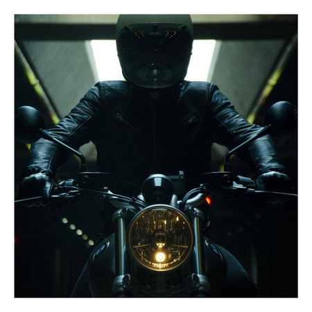 Kurtka skórzana SPIDI GARAGE BLACK czarny