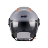 Kask otwarty MT VIALE SV S TASTY GREY/ORANGE szary pomarańczowy