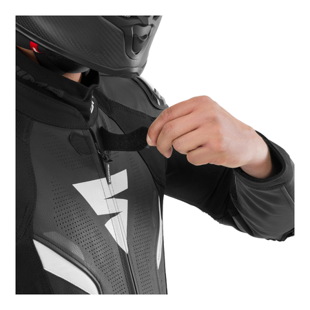 Kombinezon jednoczęściowy SHIMA HYPER RS BLACK/WHITE czarny biały