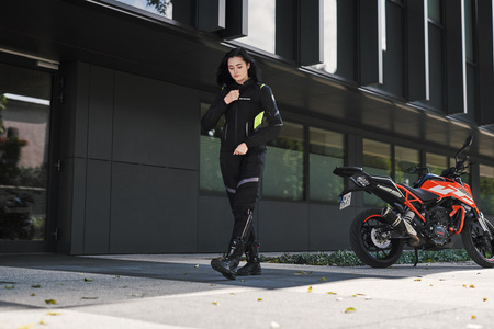 Buty turystyczne damskie SHIMA STRATO LADY czarny szary czerwony fluo