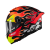Kask integralny MT THUNDER 4 SV YAMANAKA 2024 czerwony żółty czarny