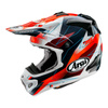 Kask cross ARAI MX-V RESOLUTE RED czerwony biały czarny
