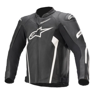 Kurtka skórzana ALPINESTARS FASTER V2 BLACK/WHITE czarny biały