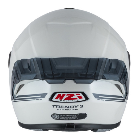Kask integralny NZI TRENDY SOLID WHITE biały
