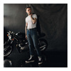 Jeansy motocyklowe BROGER CALIFORNIA WASHED BLUE niebieski