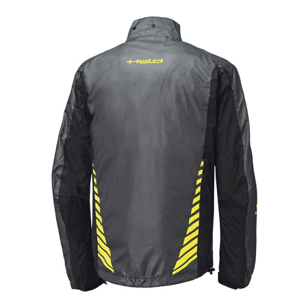 Kurtka przeciwdeszczowa HELD WET TOUR II ANTHRACITE grafitowy żółty fluo