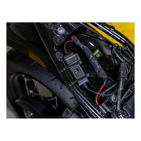 Adapter QUAD LOCK wodoodporny 12V - USB czarny