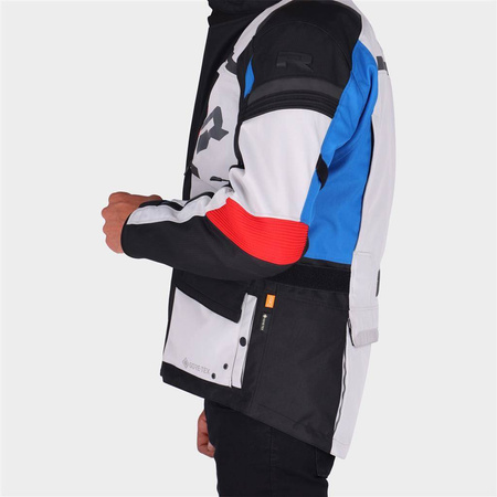 Kurtka tekstylna RICHA BRUTUS GORE-TEX GREY/BLUE/RED szary niebieski czerwony
