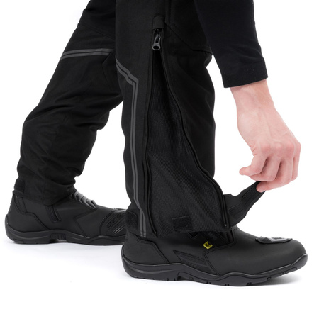 Spodnie tekstylne OZONE UNION II BLACK czarny