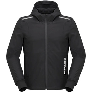 Kurtka tekstylna SPIDI HOODIE ARMOR LIGHT BLACK czarny