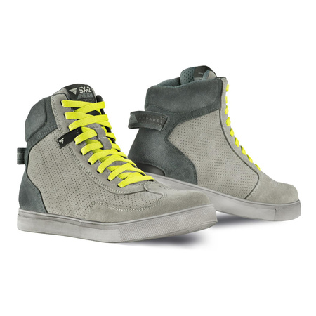 Trampki motocyklowe SHIMA SX-2 EVO GREY szary biały