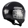 Kask otwarty MT STREET S RUNAWAY BLACK/SILVER czarny srebrny