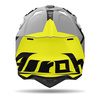 Kask cross AIROH WRAAAP RELOADED YELLOW MATT szary żółty