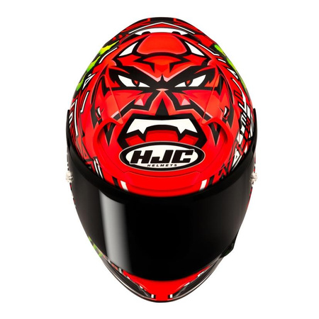 Kask integralny HJC RPHA 12 QUARTARARO REPLICA 2 RED/BLACK czerwony czarny