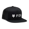 Czapka z daszkiem FOX ABSOLUTE MESH SNAPBACK BLACK czarny