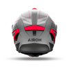 Kask integralny AIROH SPARK 2 SHADOW RED GLOSS czerwony szary