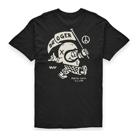 Koszulka T-shirt BROGER RACER BLACK czarny