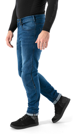 Jeansy motocyklowe SHIMA RIDER BLUE niebieski