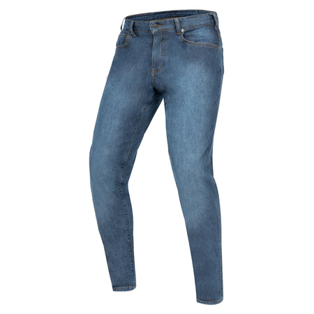 Jeansy motocyklowe REBELHORN NOMAD TAPERED FIT WASHED BLUE niebieski