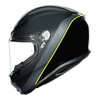 Kask integralny AGV K6 MINIMAL GREY/YELLOW FLUO szary żółty fluo czarny