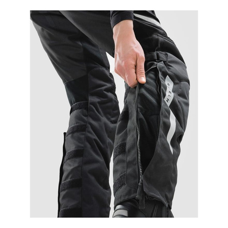 Spodnie tekstylne REBELHORN CUBBY V BLACK/GREY czarny szary