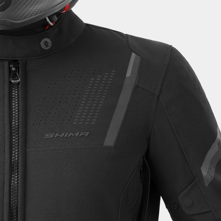 Kurtka tekstylna SHIMA RUSH 3.0 G2 BLACK czarny