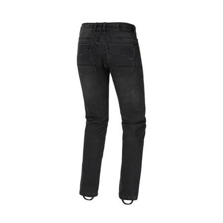 Jeansy motocyklowe SECA NIGHT CITY ARMALITH BLACK czarny