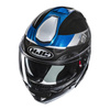 Kask szczękowy HJC RPHA 91 MADAL BLACK/BLUE czarny niebieski