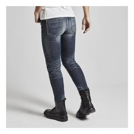 Jeansy motocyklowe damskie SPIDI J-TRACKER LADY DARK BLUE granatowy niebieski