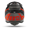 Kask cross AIROH WRAAP SEQUEL ORANGE MATT pomarańczowy szary czarny