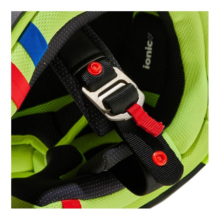 Kask cross FOX V3 REVISE RED/YELLOW żółty fluo czerwony czarny