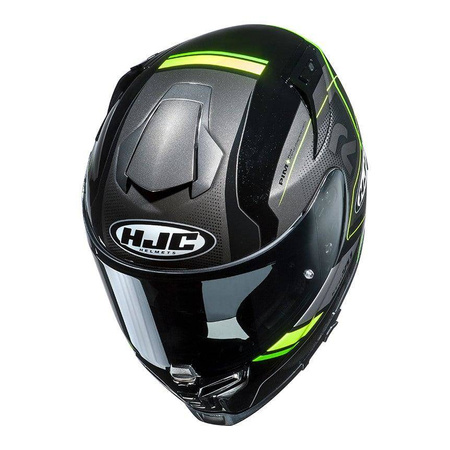 Kask integralny HJC R-PHA 70 COPTIC BLACK/YELLOW szary czarny żółty fluo zielony fluo