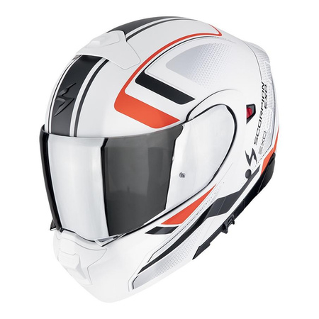 Kask szczękowy SCORPION EXO-930 EVO ARDENS MATT WHITE/BLACK/RED biały czarny czerwony