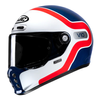 Kask integralny HJC V10 GRAPE BLUE/RED niebieski czerwony biały