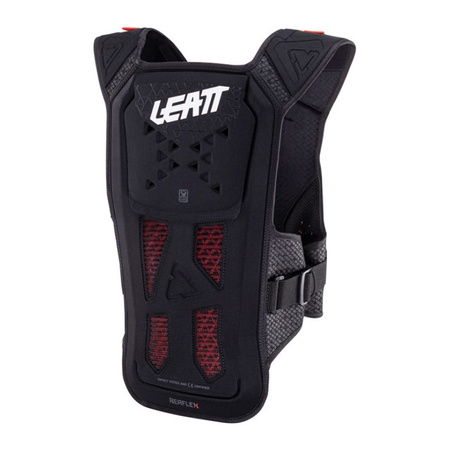 Koszulka z ochraniaczami LEATT REAFLEX BLACK czarny