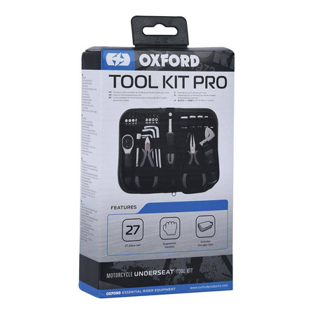 Zestaw narzędzi OXFORD TOOL KIT PRO 27pcs