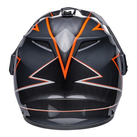 Kask integralny BELL MX-9 ADVENTURE MIPS DALTON BLACK/ORANGE czarny szary pomarańczowy